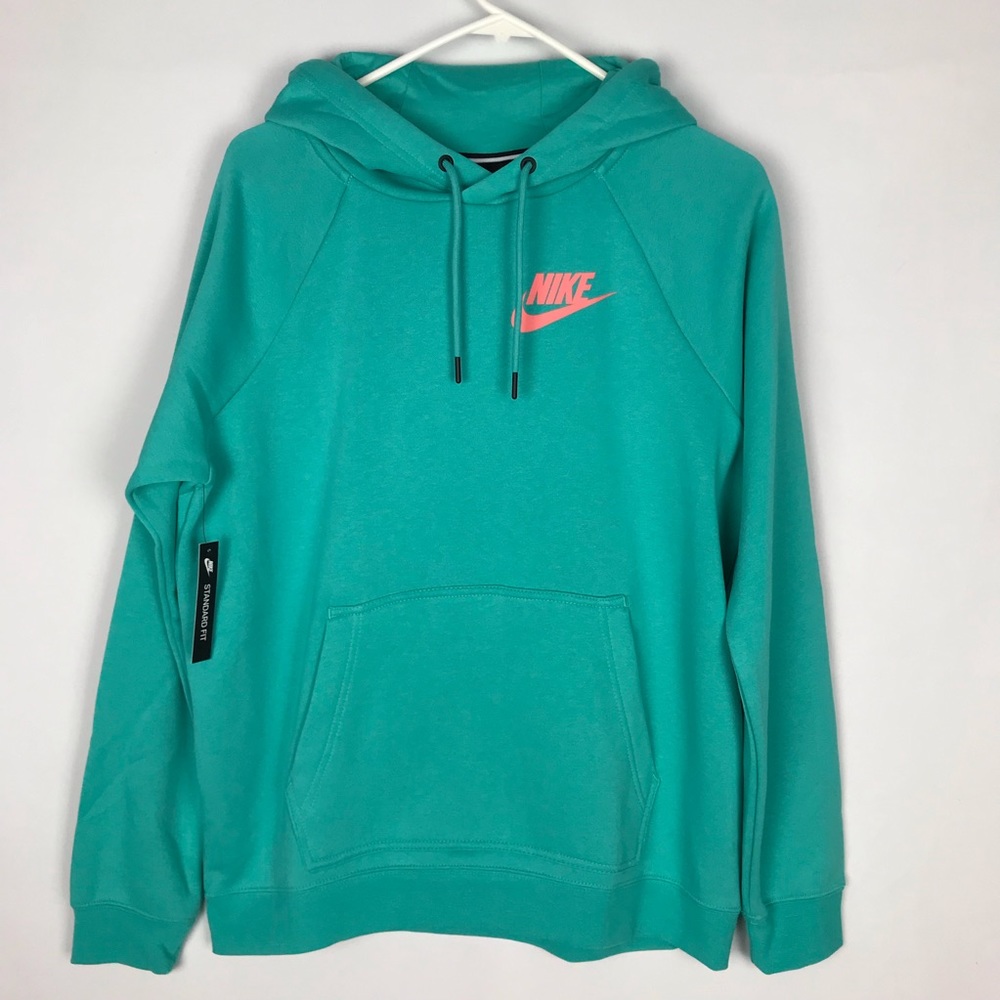 NEW Nike Teal and Pink Hoodie